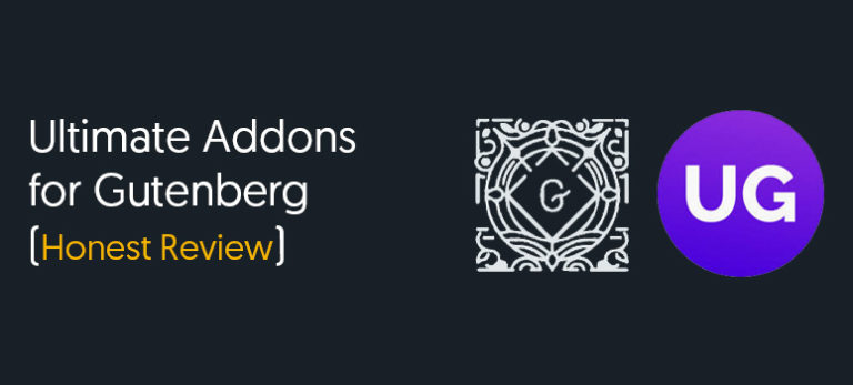 Ultimate Addons for Gutenberg Plugin Review