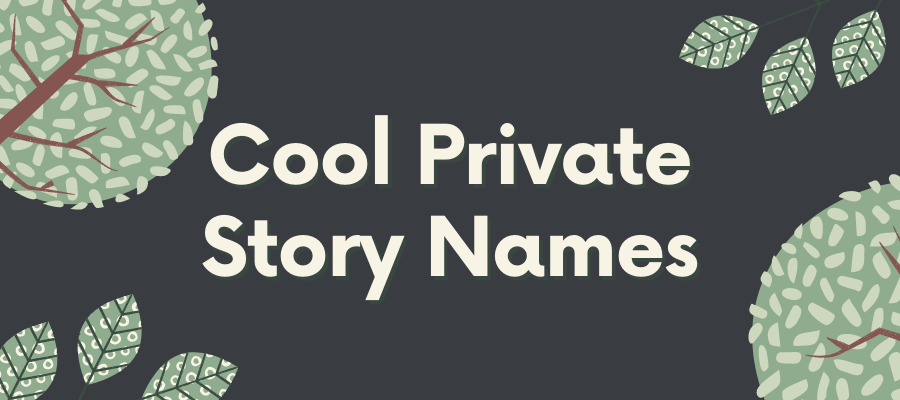 cool private story names